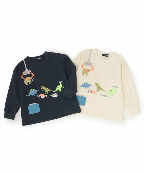 kladskap / クレードスコープ Tシャツ | 恐竜クレーンゲーム長袖Tシャツ | 詳細9