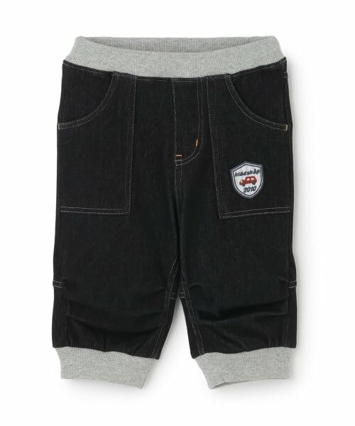 kladskap / クレードスコープ その他パンツ | 車6分丈裾リブパンツ(黒)