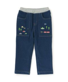 kladskap / クレードスコープ その他パンツ | 乗り物ロング丈ストレートパンツ