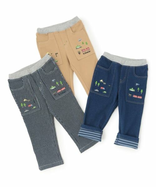 kladskap / クレードスコープ その他パンツ | 乗り物ロング丈ストレートパンツ | 詳細13