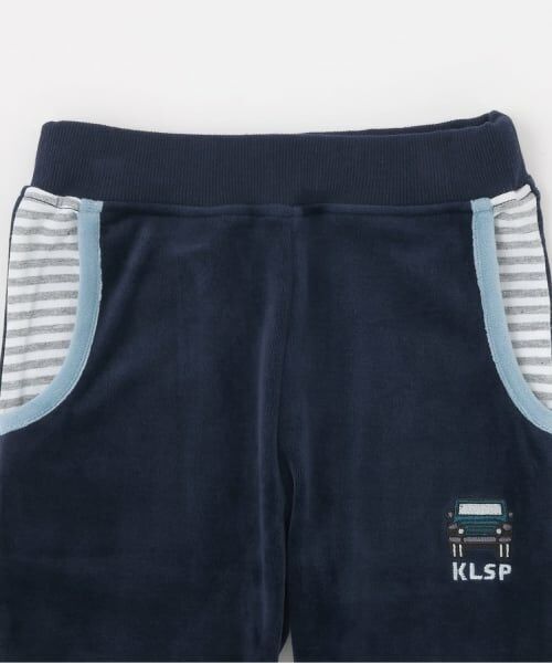 kladskap / クレードスコープ その他パンツ | 車刺しゅうベロアロング丈パンツ | 詳細2