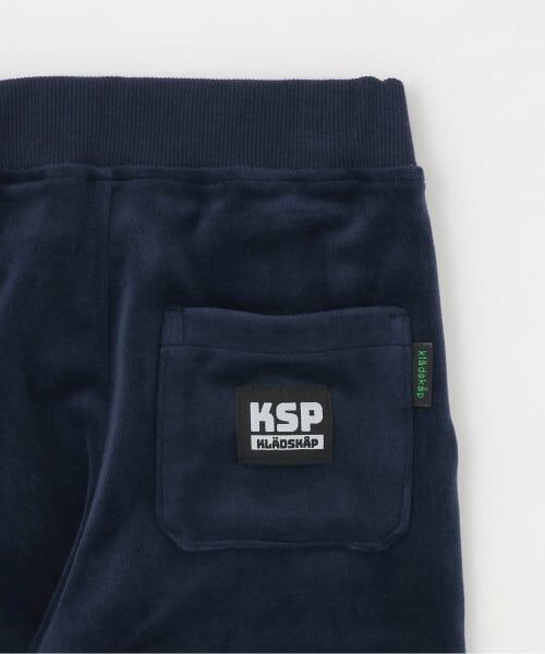 kladskap / クレードスコープ その他パンツ | 車刺しゅうベロアロング丈パンツ | 詳細8