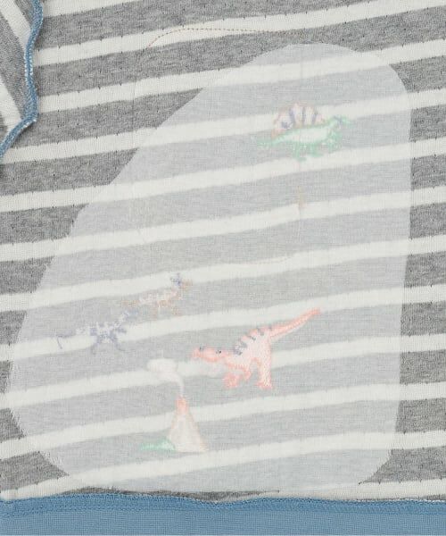 kladskap / クレードスコープ Tシャツ | 恐竜刺しゅう接結長袖Tシャツ | 詳細5