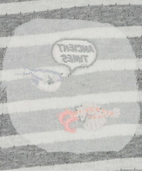 kladskap / クレードスコープ Tシャツ | 恐竜刺しゅう接結長袖Tシャツ | 詳細8