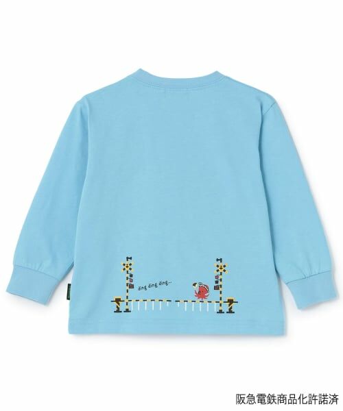 kladskap / クレードスコープ Tシャツ | 【阪急電車】路線図長袖Tシャツ | 詳細1