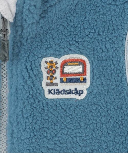kladskap / クレードスコープ ダウンジャケット・ベスト | 電車リバーシブルボアベスト | 詳細6