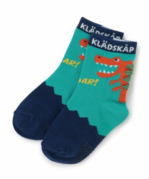 kladskap / クレードスコープ ソックス | 突起恐竜ショートソックス(ターコ)