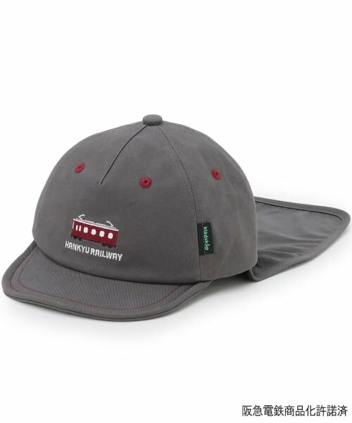 kladskap / クレードスコープ キャップ | 【9月上旬発売予定】【阪急電車】垂れ布付ベースボールキャップ（チャコール）