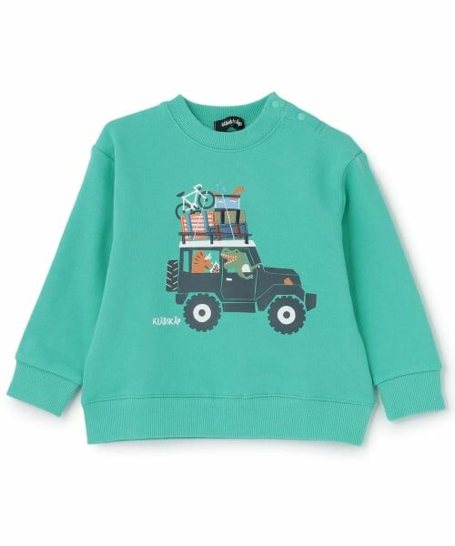 kladskap / クレードスコープ スウェット | 【人気商品再入荷】【直営店で取り扱い無し】ドライブザウルストレーナー(エメラルド グリーン)