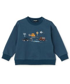 kladskap / クレードスコープ スウェット | 【人気商品再入荷】【直営店で取り扱い無し】乗り物アップリケトレーナー