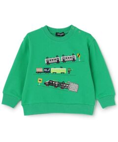 kladskap / クレードスコープ スウェット | 【人気商品再入荷】【直営店で取り扱い無し】電車アップリケトレーナー