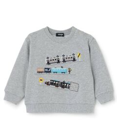 kladskap / クレードスコープ スウェット | 【人気商品再入荷】【直営店で取り扱い無し】電車アップリケトレーナー