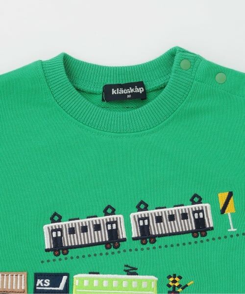 kladskap / クレードスコープ スウェット | 【人気商品再入荷】【直営店で取り扱い無し】電車アップリケトレーナー | 詳細2