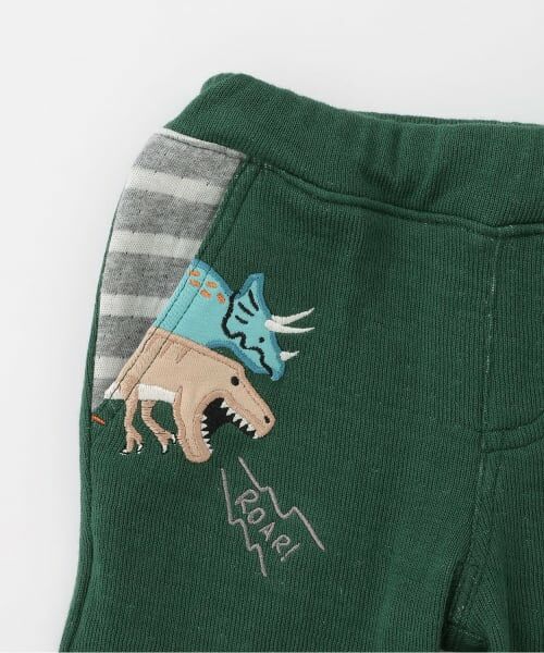 kladskap / クレードスコープ その他パンツ | ☆彡恐竜接結ロング丈ストレートパンツ | 詳細4