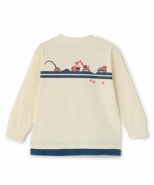 kladskap / クレードスコープ Tシャツ | 【人気商品再入荷】【直営店で取り扱い無し】働く車工事中長袖Tシャツ | 詳細1