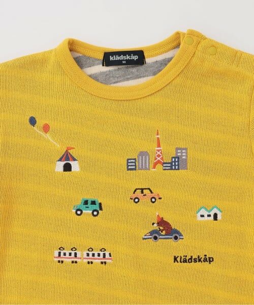 kladskap / クレードスコープ Tシャツ | ☆彡乗り物接結長袖Tシャツ | 詳細2