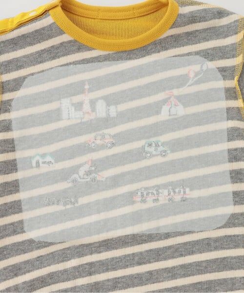 kladskap / クレードスコープ Tシャツ | ☆彡乗り物接結長袖Tシャツ | 詳細3