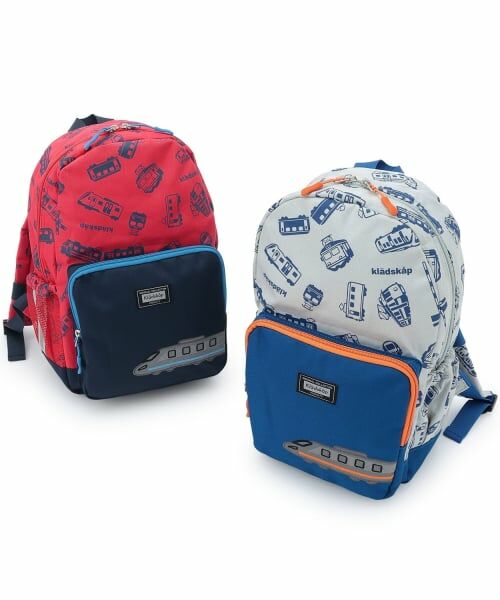 kladskap / クレードスコープ リュック・バックパック | 【人気商品再入荷】【直営店で取り扱い無し】電車アップリケ+総柄リュック | 詳細11