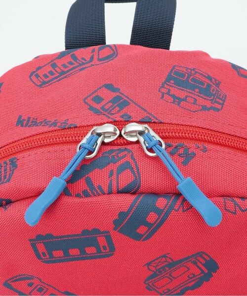 kladskap / クレードスコープ リュック・バックパック | 【人気商品再入荷】【直営店で取り扱い無し】電車アップリケ+総柄リュック | 詳細2