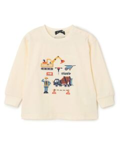 kladskap / クレードスコープ Tシャツ | 働く人と乗り物長袖Tシャツ