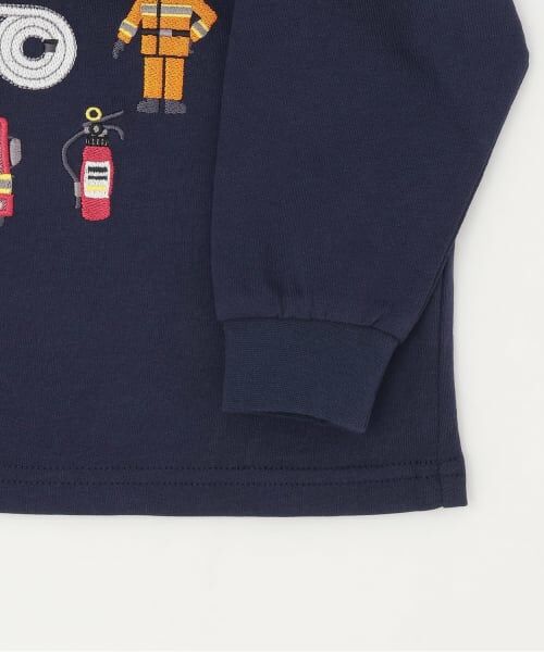 kladskap / クレードスコープ Tシャツ | 働く人と乗り物長袖Tシャツ | 詳細7