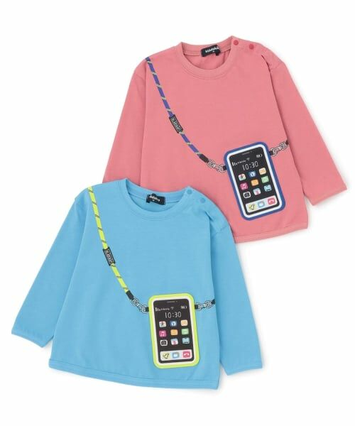 kladskap / クレードスコープ Tシャツ | スマホアップリケ長袖Tシャツ | 詳細4