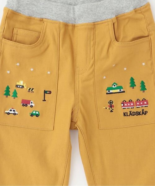 kladskap / クレードスコープ その他パンツ | ☆彡乗り物と森ロング丈ストレートパンツ | 詳細5