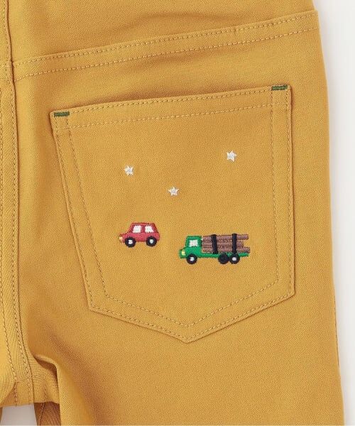 kladskap / クレードスコープ その他パンツ | ☆彡乗り物と森ロング丈ストレートパンツ | 詳細7