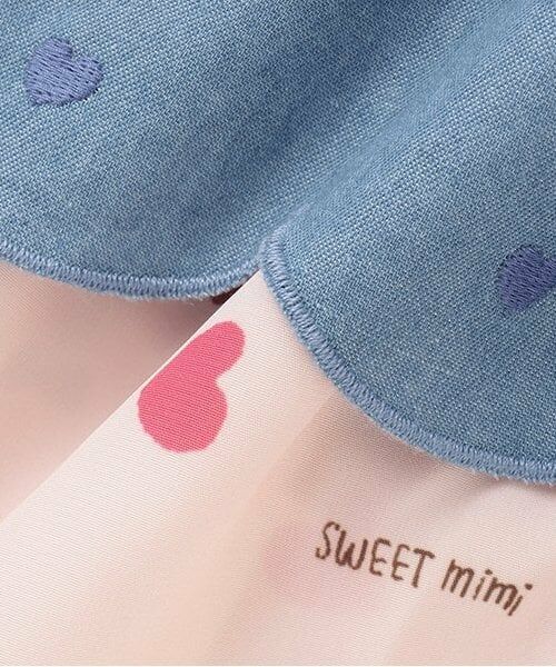 KP / ケーピー ミニ・ひざ丈スカート | ハート柄リバーシブルスカート(140cm) | 詳細10