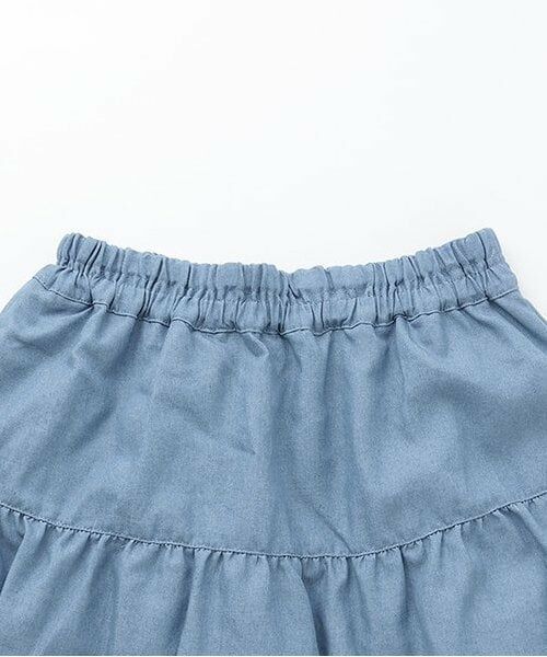 KP / ケーピー ミニ・ひざ丈スカート | ハート柄リバーシブルスカート(140cm) | 詳細5