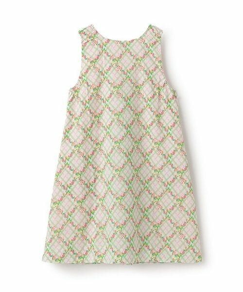 KP / ケーピー ミニ丈・ひざ丈ワンピース | いちご柄リバーシブルジャンパースカート（140cm) | 詳細4