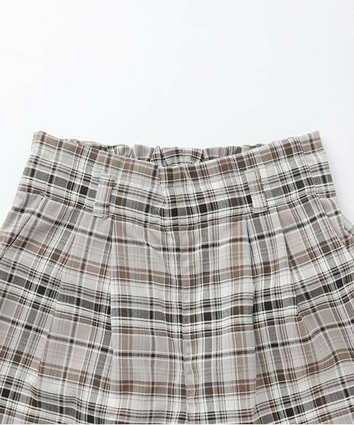 KP / ケーピー ショート・ハーフ・半端丈パンツ | フロントタックショートパンツ | 詳細2