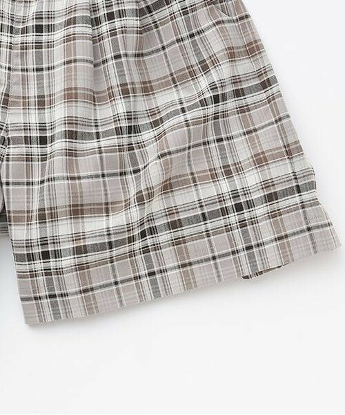 KP / ケーピー ショート・ハーフ・半端丈パンツ | フロントタックショートパンツ | 詳細4