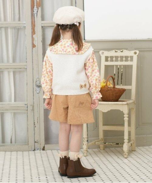 KP / ケーピー ショート・ハーフ・半端丈パンツ | KP シャツコールキュロット(110～160) | 詳細2