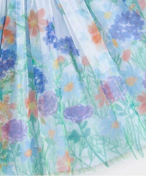 KP / ケーピー ミニ・ひざ丈スカート | KP 花柄チュールスカート(80～150) | 詳細5