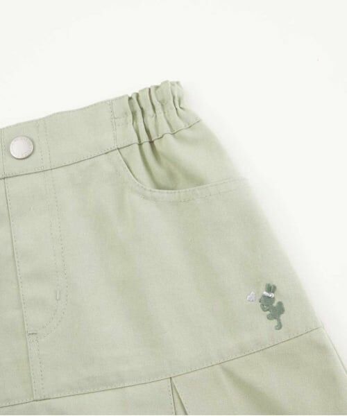 KP / ケーピー ミニ・ひざ丈スカート | KP 移動ポケット付きツイルスカート(100～160) | 詳細12