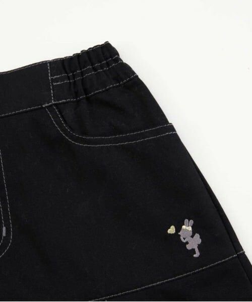 KP / ケーピー ミニ・ひざ丈スカート | KP 移動ポケット付きツイルスカート(100～160) | 詳細9