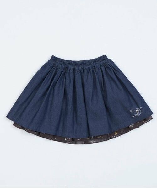 KP / ケーピー ミニ・ひざ丈スカート | KP 星座柄リバーシブルスカート(90～140) | 詳細11