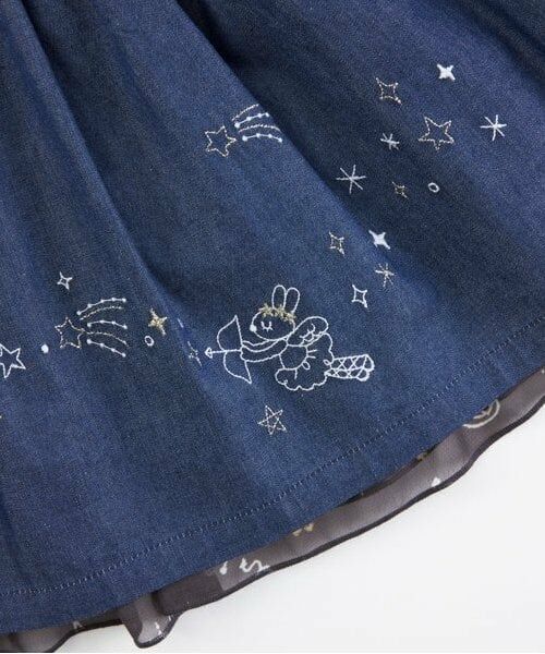 KP / ケーピー ミニ・ひざ丈スカート | KP 星座柄リバーシブルスカート(90～140) | 詳細16