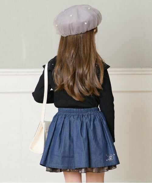 KP / ケーピー ミニ・ひざ丈スカート | KP 星座柄リバーシブルスカート(90～140) | 詳細6