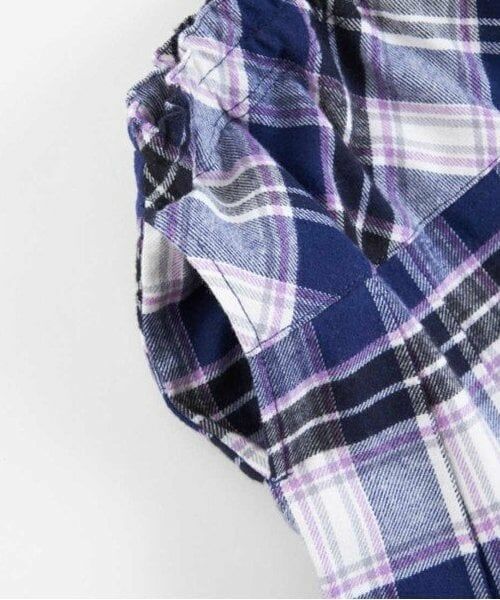 KP / ケーピー ショート・ハーフ・半端丈パンツ | KP チェックプリーツリボン付きスカパン(90～160) | 詳細7