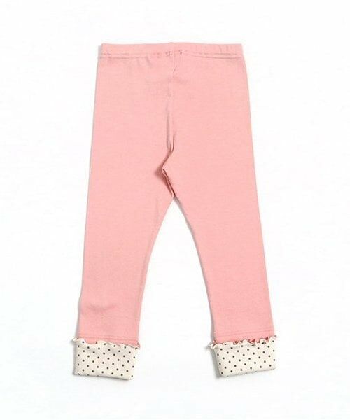 KP / ケーピー レギンス・スパッツ | KP うさぎお顔モチーフ裾折り返しスパッツ(80~120) | 詳細2