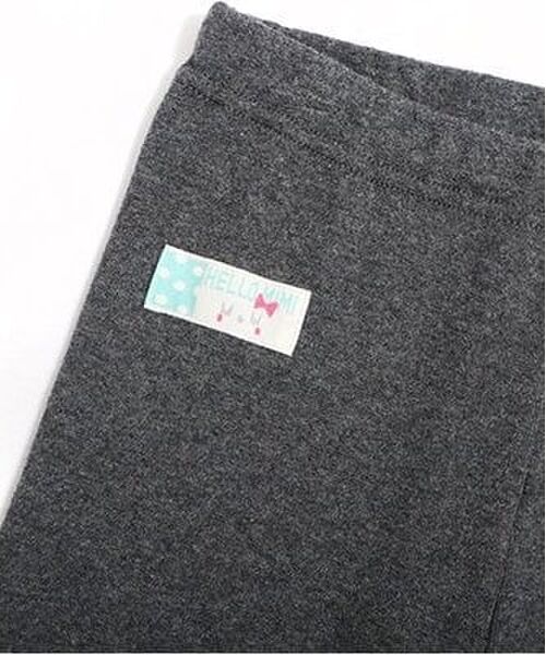 KP / ケーピー レギンス・スパッツ | KP うさぎお顔モチーフ裾折り返しスパッツ(80~120) | 詳細6