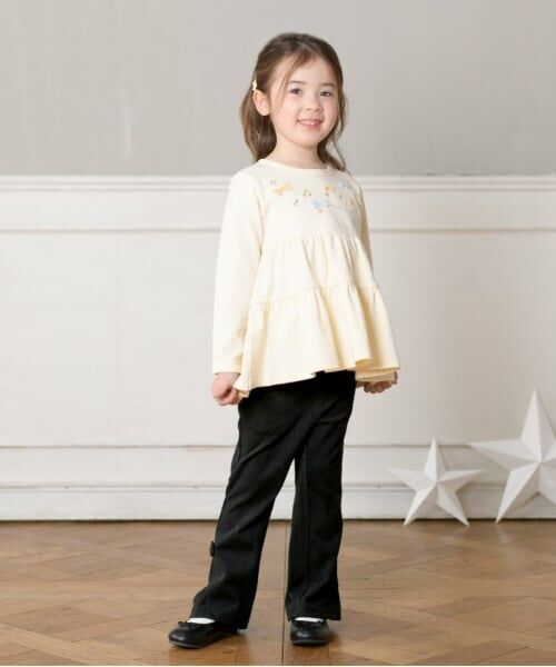 KP / ケーピー その他パンツ | KP 裾フリルストレッチパンツ(110～150) | 詳細2