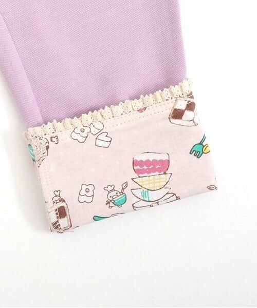 KP / ケーピー その他パンツ | KP 裾折り返しデニム風ニットツイルパンツ(80～90) | 詳細4