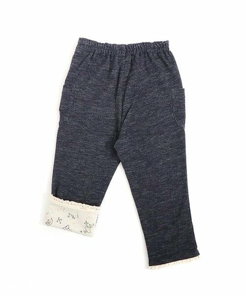 KP / ケーピー その他パンツ | KP 裾折り返しデニム風ニットツイルパンツ(80～90) | 詳細7