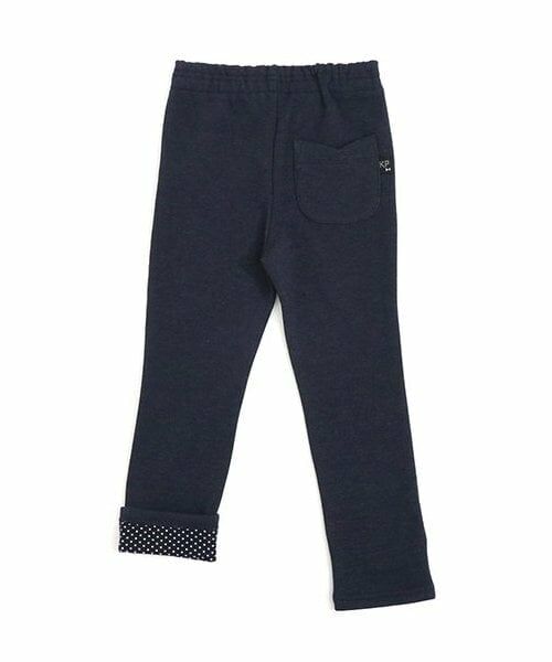 KP / ケーピー その他パンツ | KP 裾折り返しストレッチ裏毛パンツ(100～160) | 詳細3