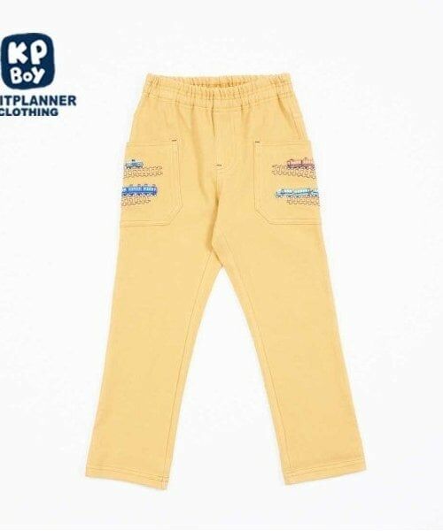 KP / ケーピー その他パンツ | KPBOY ニットツイルパンツ(80～130)（黄）