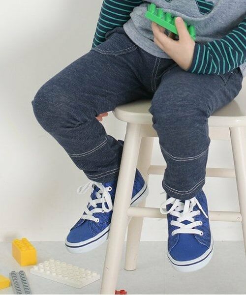 KP / ケーピー その他パンツ | KPBOY デニム風ニットツイルパンツ(90~150) | 詳細16