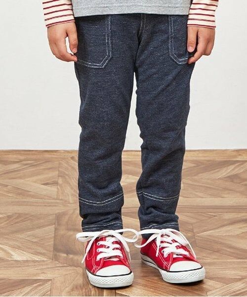 KP / ケーピー その他パンツ | KPBOY デニム風ニットツイルパンツ(90~150) | 詳細18